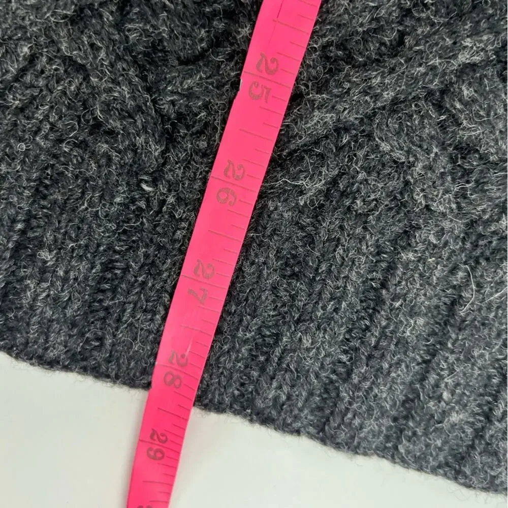 J. Crew Vintage 1990s J.Crew Oversized Fisherman Wool Aran Sweater XXL oarsman